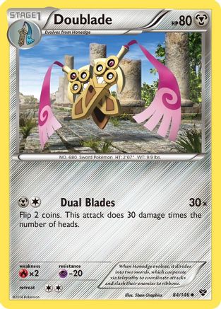 Doublade  XY Base Set - Uncommon