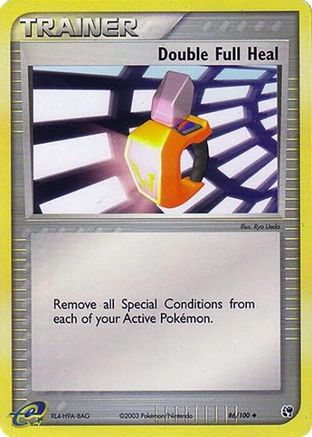 Double Full Heal  - Reverse Holofoil Sandstorm - Uncommon