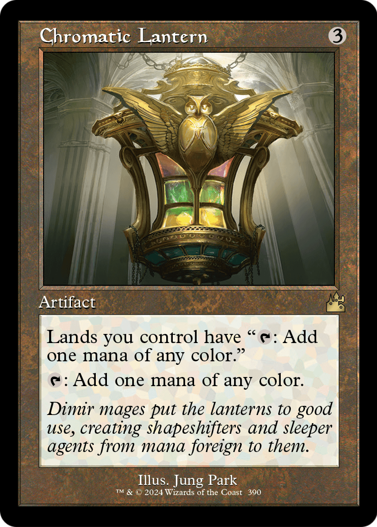 Chromatic Lantern (Retro Frame) (RVR-390) - Ravnica Remastered Foil