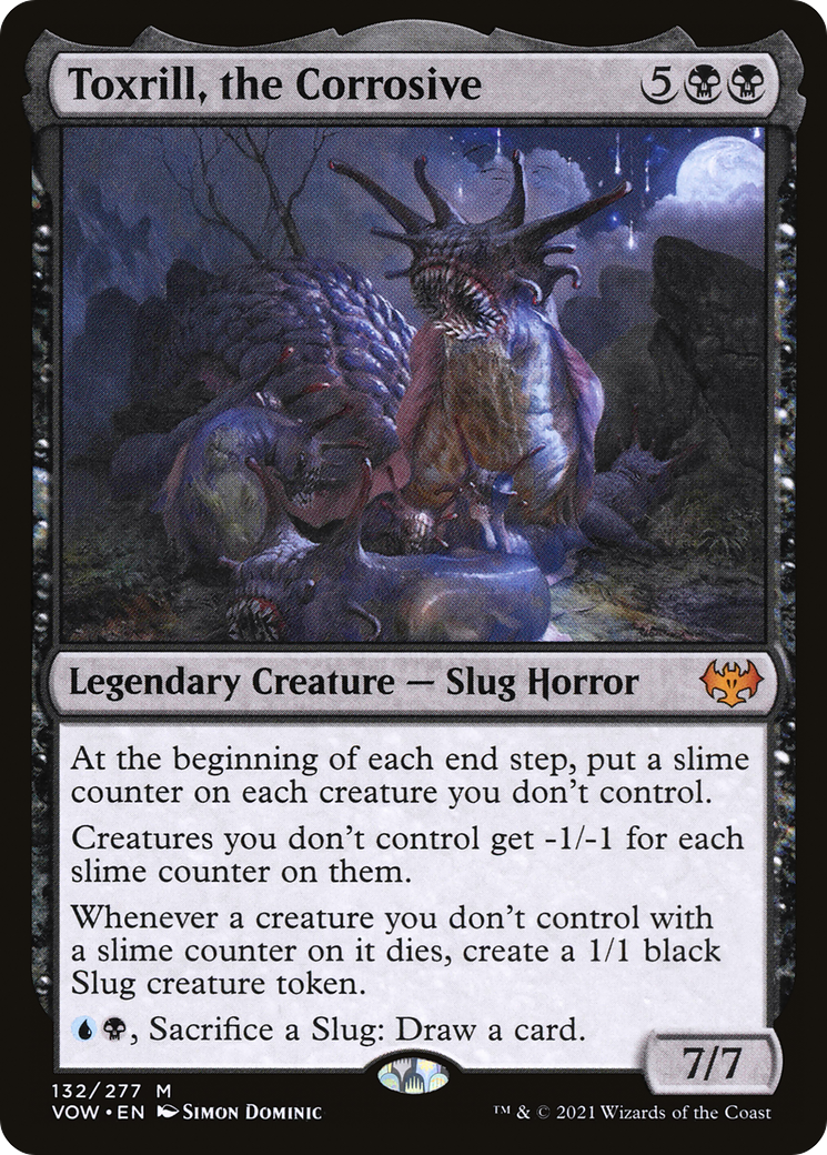Toxrill, the Corrosive (VOW-132) - Innistrad: Crimson Vow