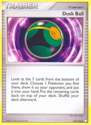 Dusk Ball/123  - Reverse Holofoil Mysterious Treasures - Uncommon