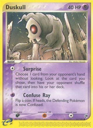 Duskull - 61/100/100  - Reverse Holofoil Sandstorm - Common
