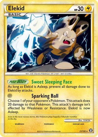 Elekid  - Reverse Holofoil Triumphant - Rare