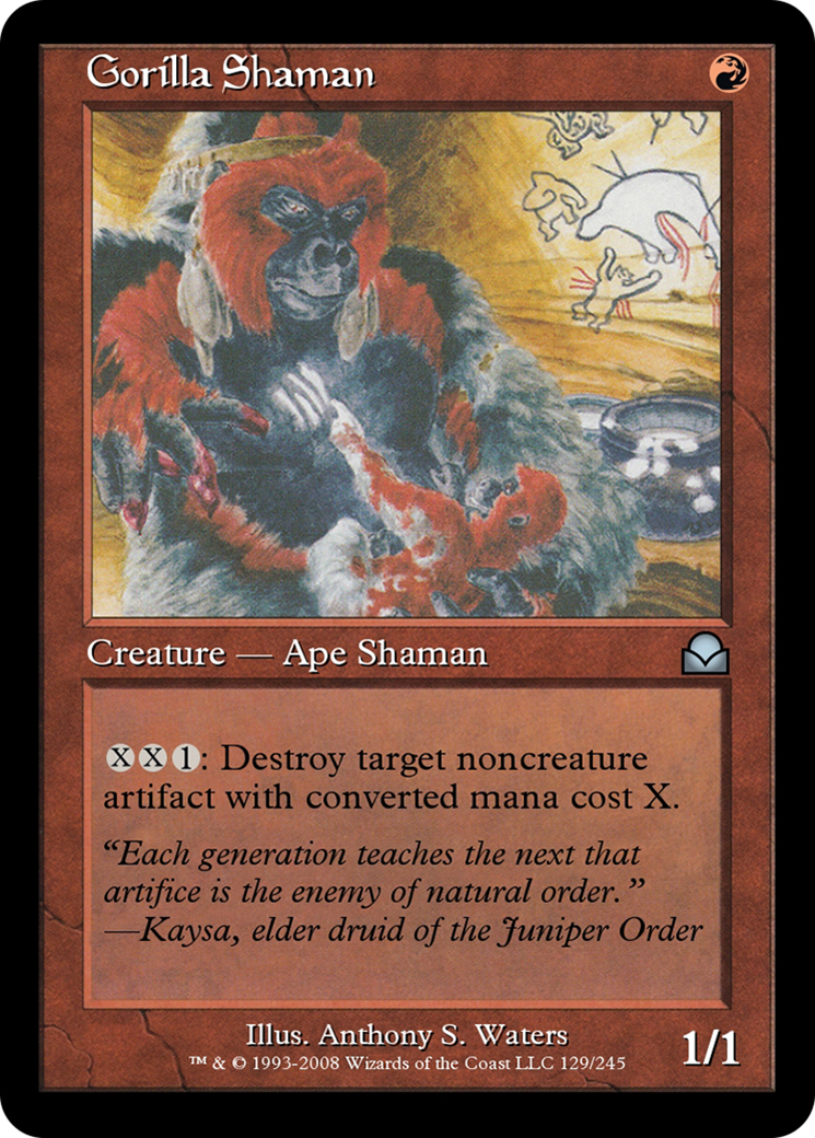 Gorilla Shaman (ME2-129) - Masters Edition II Foil