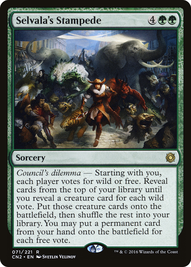 Selvala's Stampede (CN2-071) - Conspiracy: Take the Crown