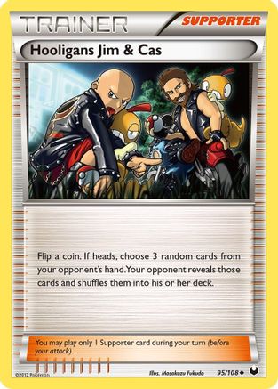 Hooligans Jim & Cas/108  Dark Explorers - Uncommon