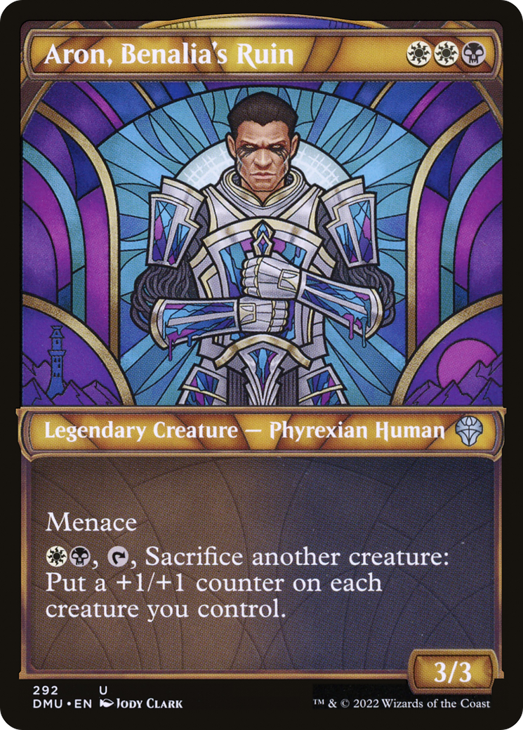 Aron, Benalia's Ruin (Showcase) (DMU-292) - Dominaria United: (Showcase)