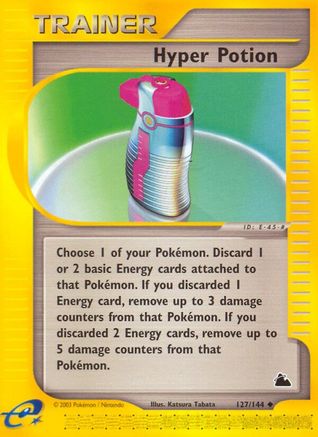 Hyper Potion  - Reverse Holofoil Skyridge - Uncommon