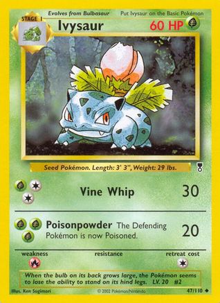 Ivysaur/110  - Reverse Holofoil Legendary Collection - Uncommon