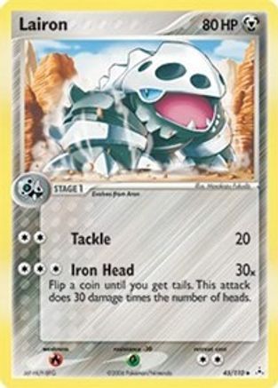 Lairon  - Reverse Holofoil Holon Phantoms - Uncommon