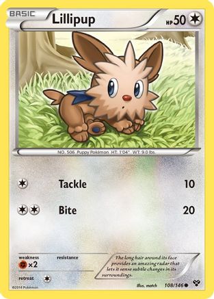 Lillipup  XY Base Set - Common