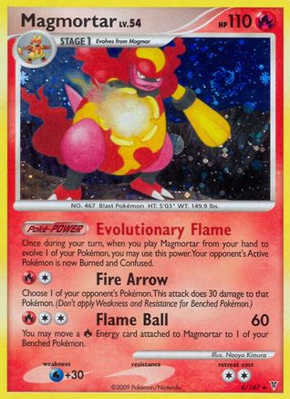 Magmortar  - Reverse Holofoil Supreme Victors - Holo Rare