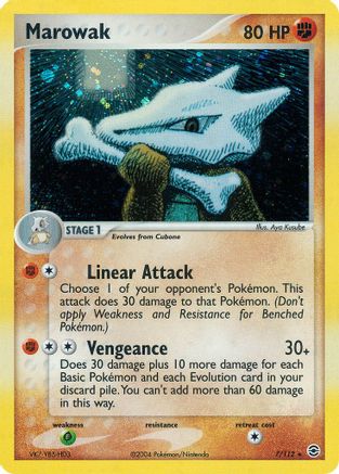 Marowak  FireRed & LeafGreen - Holo Rare