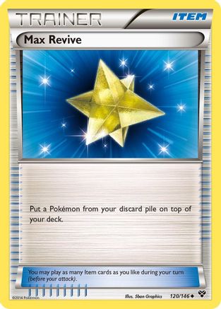 Max Revive 120  XY Base Set - Uncommon