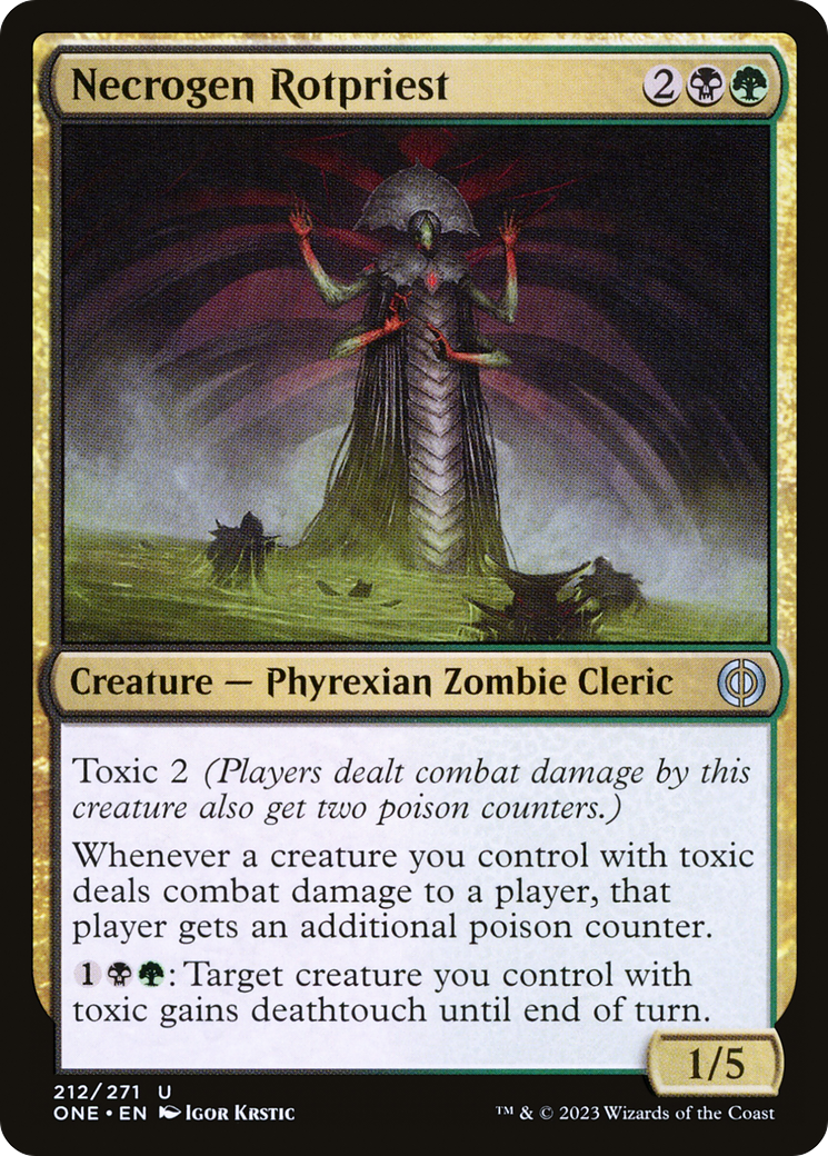 Necrogen Rotpriest (ONE-212) - Phyrexia: All Will Be One