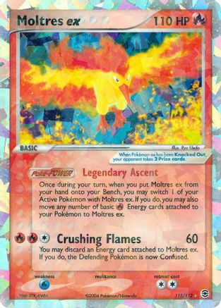 Moltres ex  FireRed & LeafGreen - Secret Rare