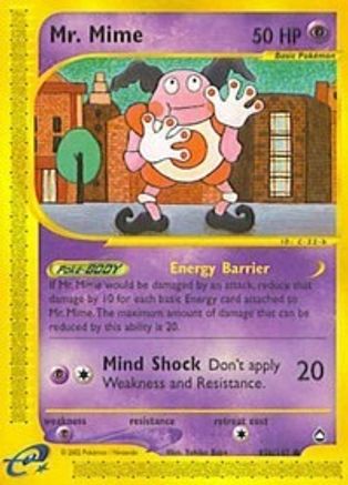 Mr. Mime (95b) (95b) 95b  Aquapolis - Common