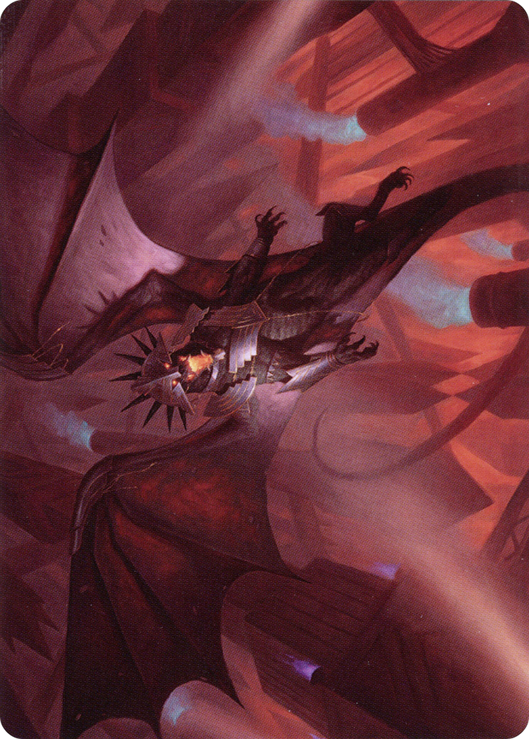 Ziatora, the Incinerator // Ziatora, the Incinerator (ASNC-033) - New Capenna Art Series (Borderless)
