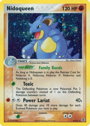Nidoqueen  FireRed & LeafGreen - Holo Rare