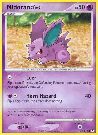 Nidoran M  Rising Rivals - Common