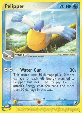 Pelipper  - Reverse Holofoil Sandstorm - Uncommon