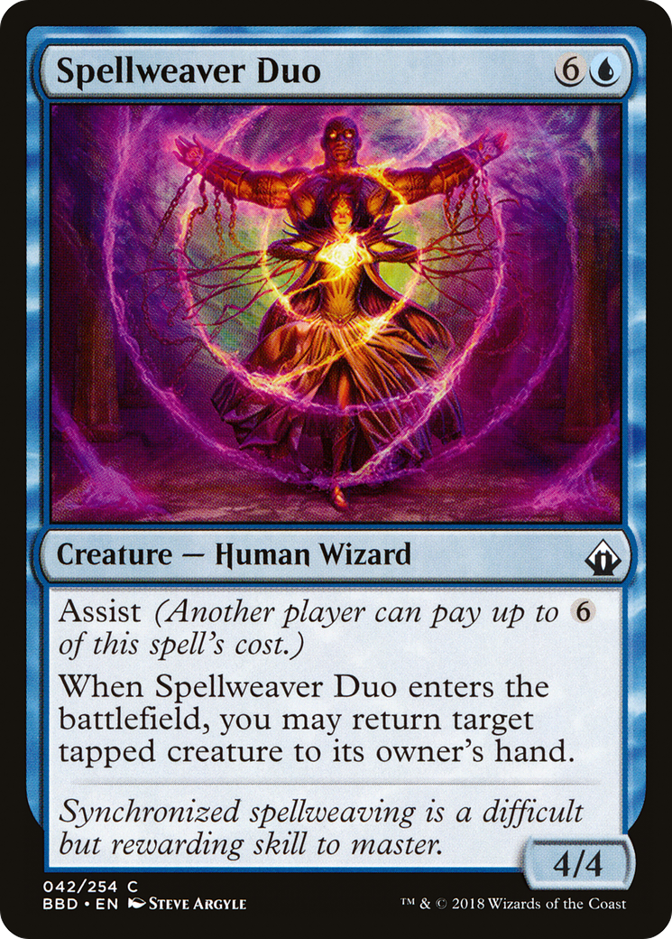 Spellweaver Duo (BBD-042) - Battlebond Foil