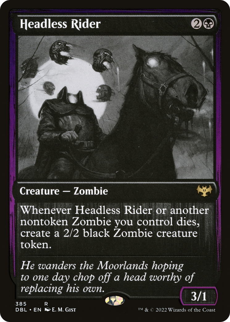Headless Rider (DBL-385) - Innistrad: Double Feature