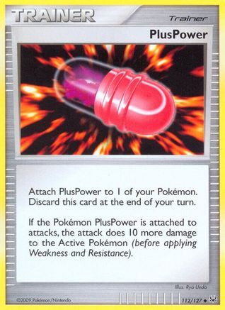 PlusPower  - Reverse Holofoil Platinum - Uncommon