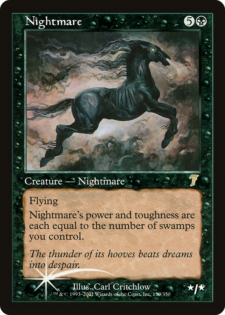 Nightmare (7ED-150★) - 7th Edition Foil