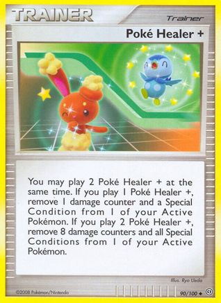 Poke Healer + 090  - Reverse Holofoil Stormfront - Uncommon