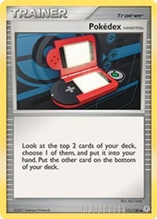 Pokedex (HANDY910is)  - Reverse Holofoil Diamond and Pearl - Uncommon