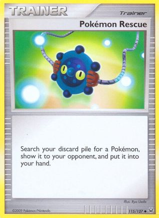 Pokemon Rescue  Platinum - Uncommon