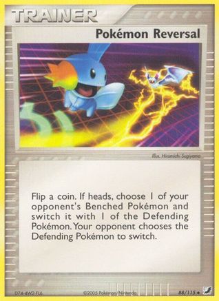 Pokemon Reversal  - Reverse Holofoil Unseen Forces - Uncommon