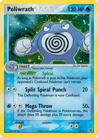 Poliwrath  - Holofoil FireRed & LeafGreen - Holo Rare