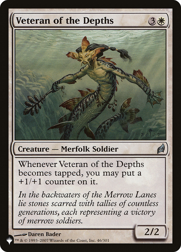 Veteran of the Depths (LIST-LRW-46) - The List