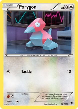 Porygon 072  Plasma Blast - Common