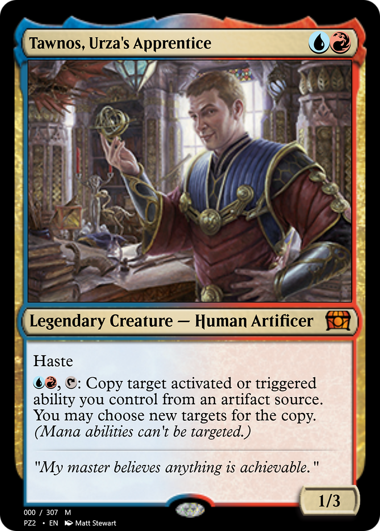Tawnos, Urza's Apprentice (PZ2-70687) - Treasure Chest
