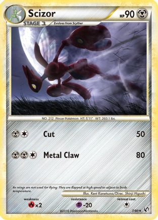 Scizor  - Reverse Holofoil Undaunted - Holo Rare
