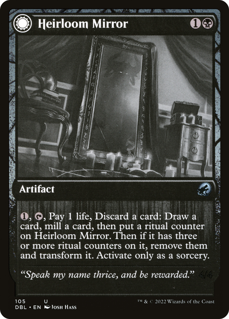 Heirloom Mirror (DBL-105) - Innistrad: Double Feature: (Double Faced Transform)