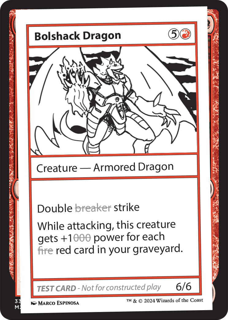 Bolshack Dragon (MB2PC-) - Mystery Booster 2
