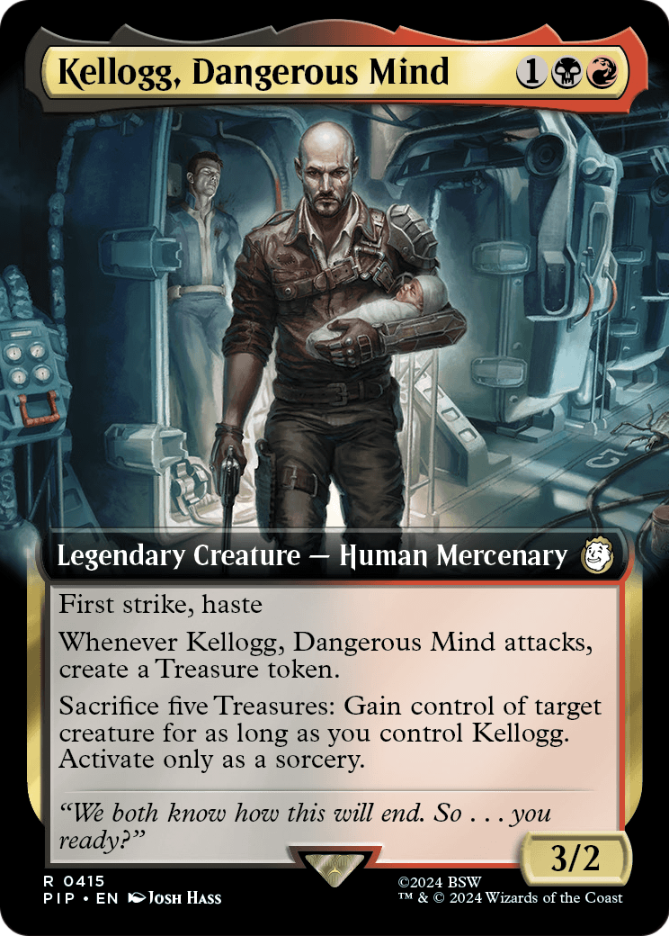 Kellogg, Dangerous Mind (Extended Art) (PIP-415) - Fallout: (Extended Art) Foil