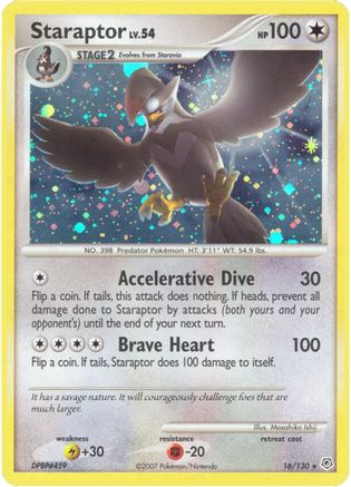 Staraptor  - Holofoil Diamond and Pearl - Holo Rare