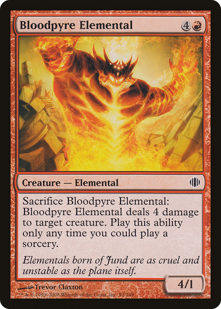 Bloodpyre Elemental (ALA-093) - Shards of Alara Foil