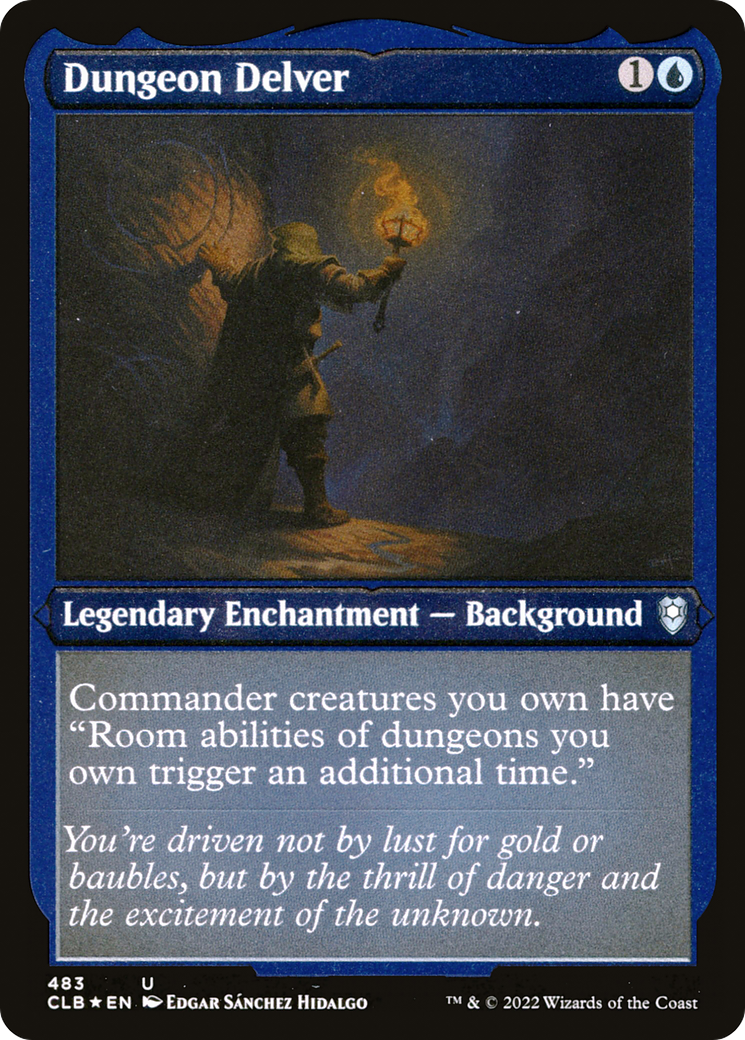 Dungeon Delver (Foil Etched) (CLB-483) - Commander Legends: Battle for Baldur's Gate Foil