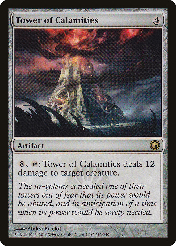 Tower of Calamities (SOM-212) - Scars of Mirrodin Foil