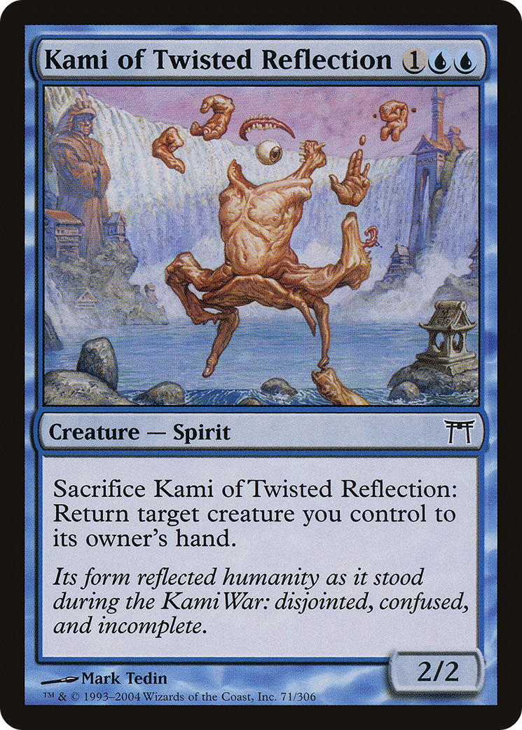 Kami of Twisted Reflection (CHK-071) - Champions of Kamigawa
