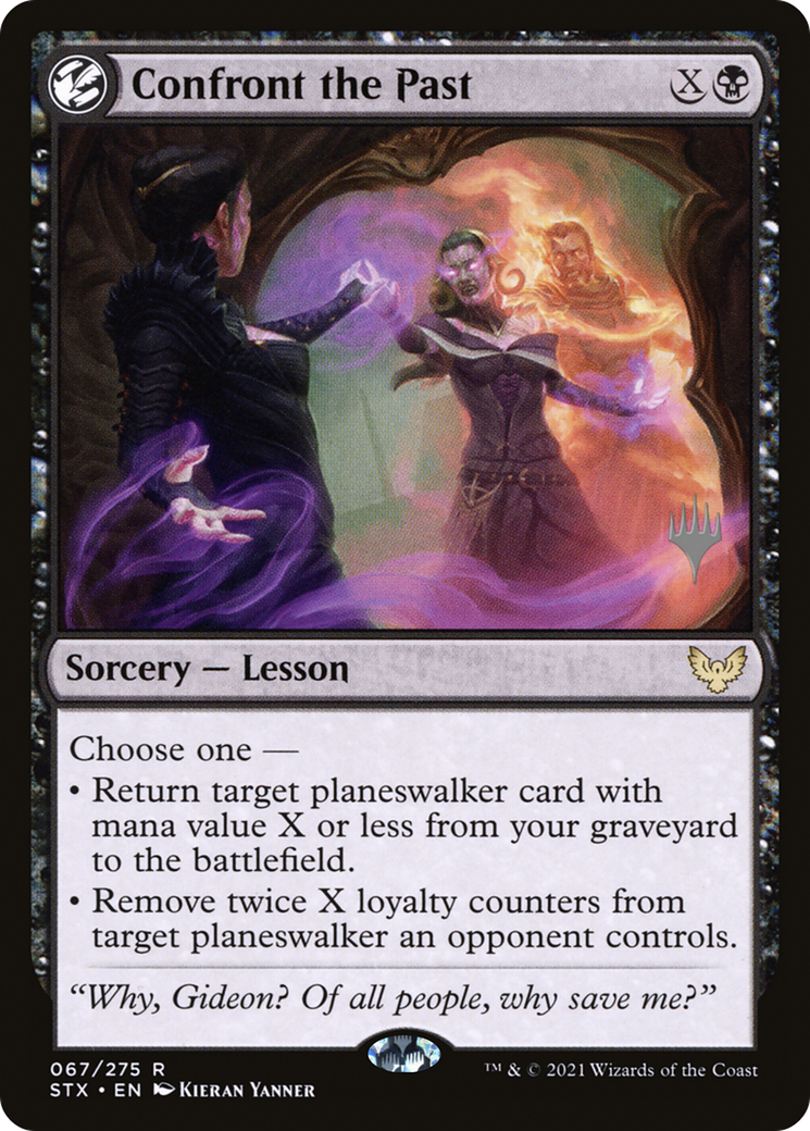 Confront the Past (PPSTX-067) - Strixhaven: School of Mages Promos: (lesson) Foil