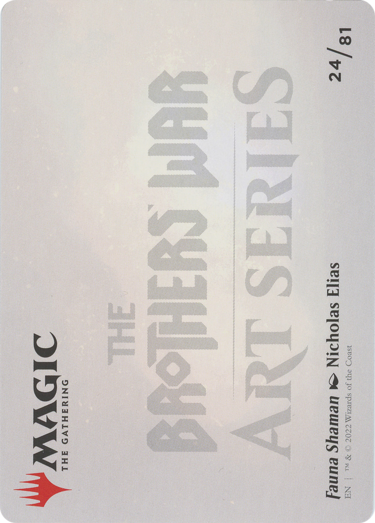 Fauna Shaman // Fauna Shaman (ABRO-024) - The Brothers' War Art Series (Borderless)