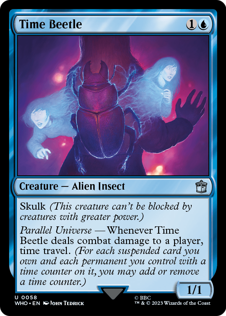 Time Beetle (WHO-058) - Doctor Who Foil