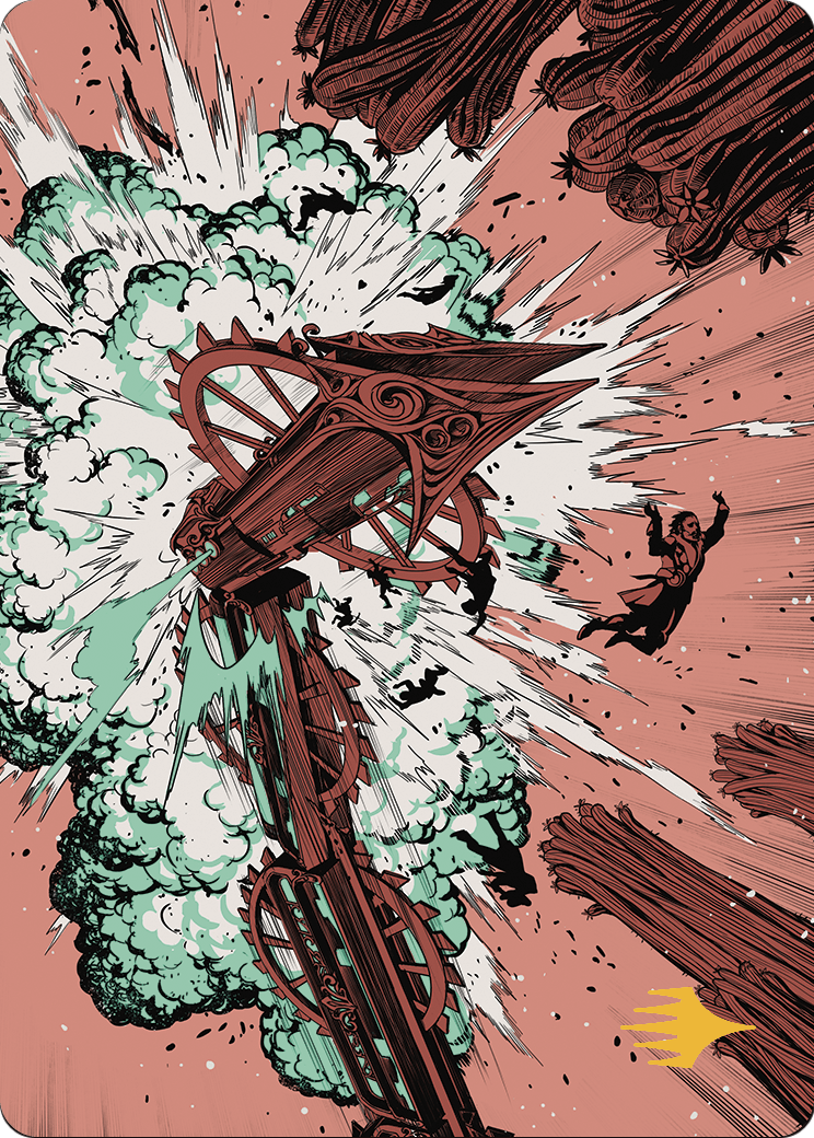 Decimate // Decimate (AOTJ-044) - Outlaws of Thunder Junction Art Series (Borderless) Foil